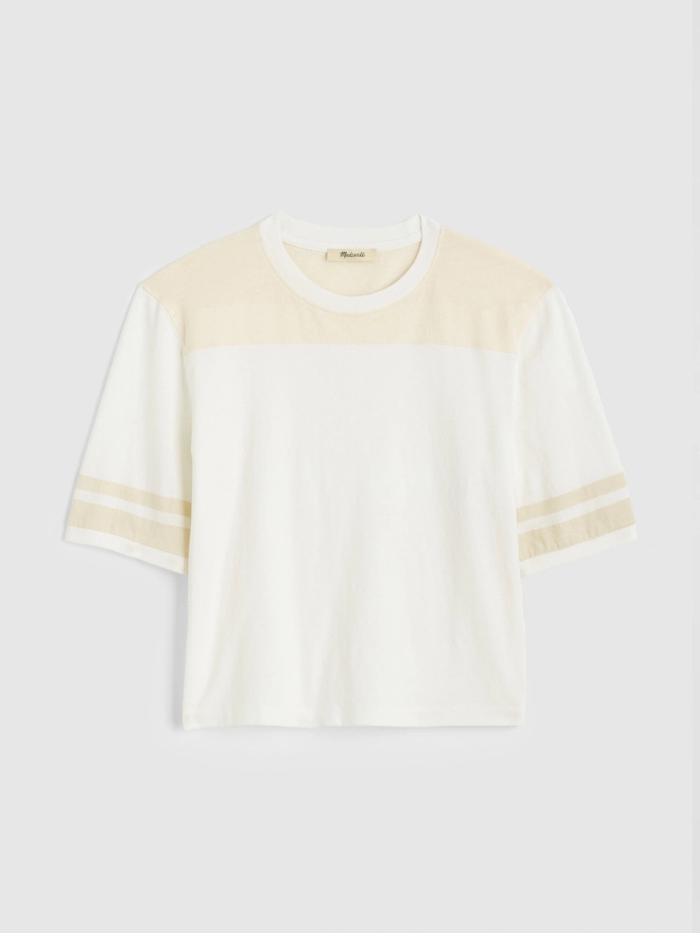 ✨BNWT - Madewell The Relaxed Varsity Tee in Vintage Jersey - size 3XL✨